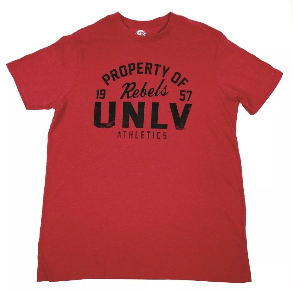UNLV ATHLETICS REBELS University Las Vegas Nevada t-shirt Men's Large